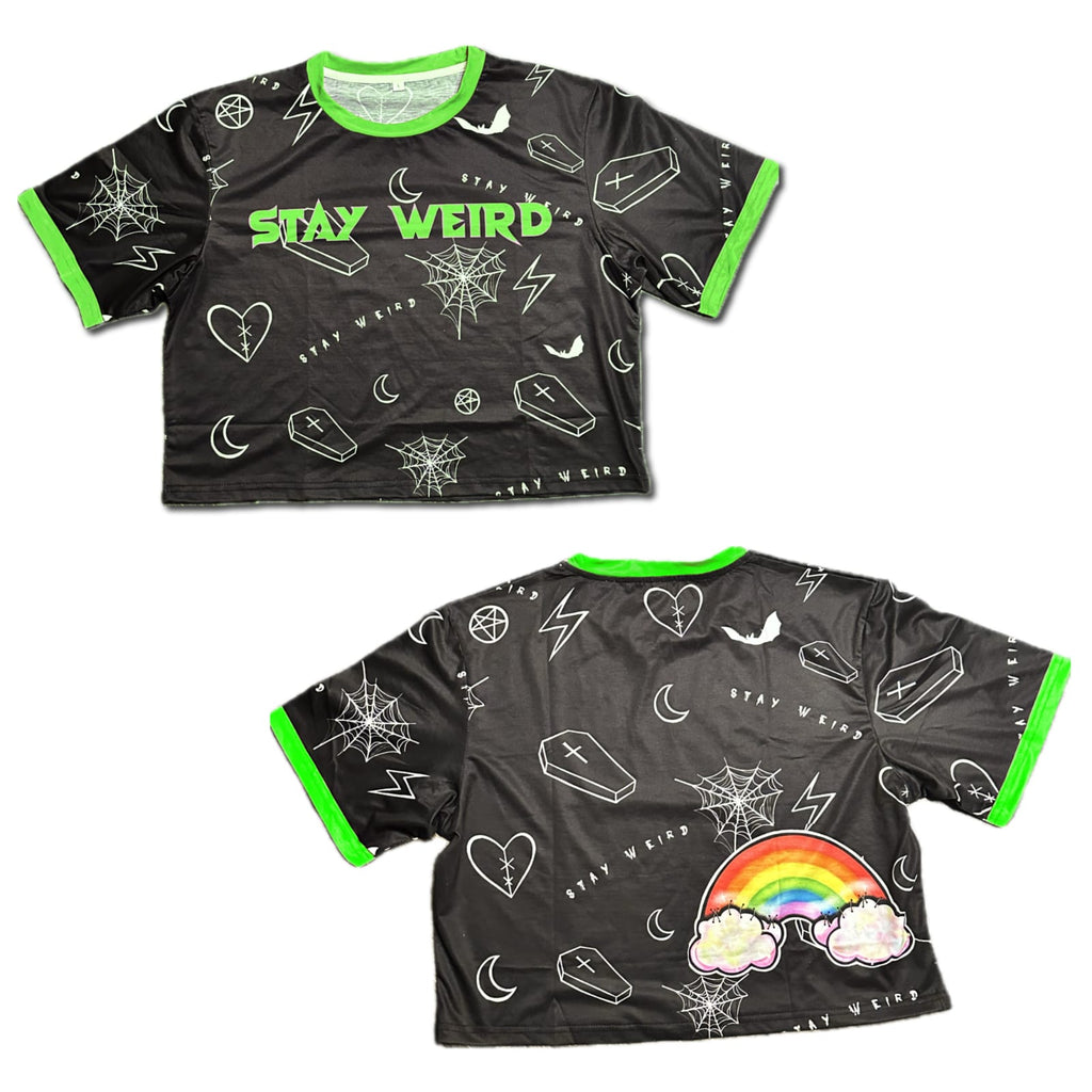 Stay Weird Aka Aislinn Crop top (pre buy)